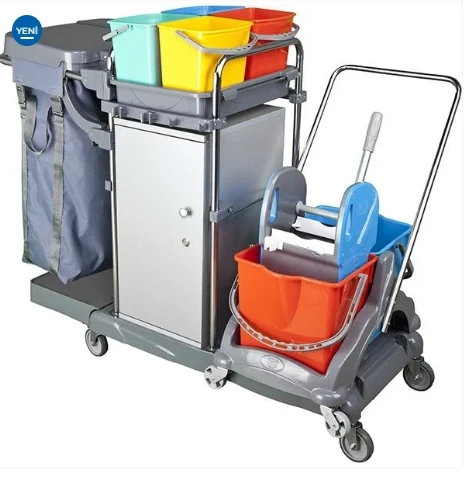 Kat Temizlik Arabası Dolaplı (1 Adet) ürün görseli 1