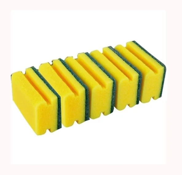 Oluklu Bulaşık Süngeri ( 5'li 50 Paket )