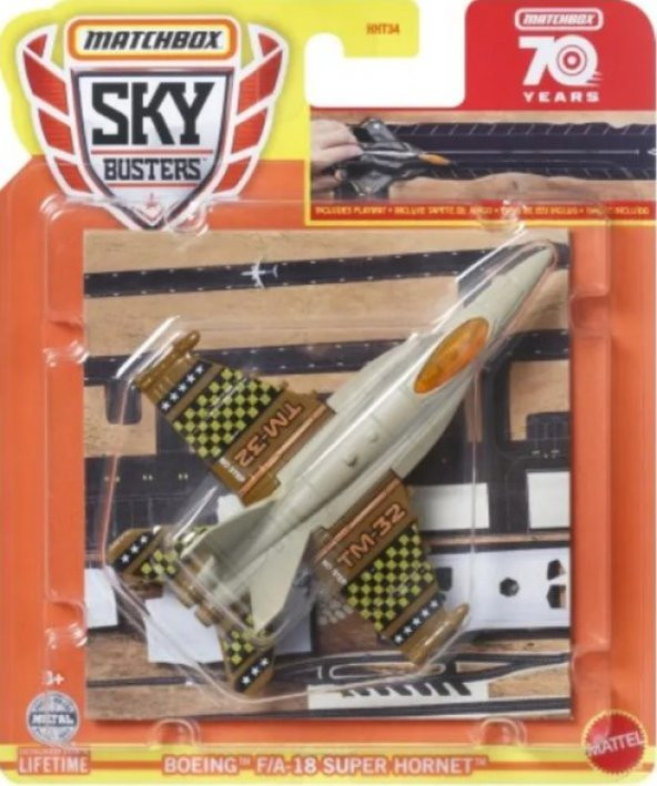 Mattel Matchbox Sky Busters Boeing Fa-18 Super Hornet - HLJ24 ürün görseli 1
