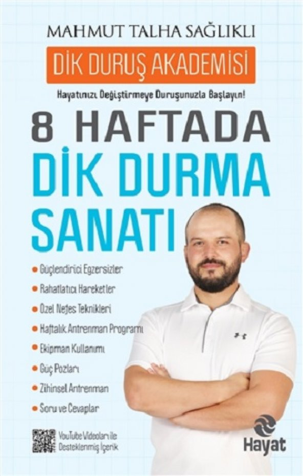8 Haftada Dik Durma Sanatı Hayat Yayınları Mahmut Talha Sağlıklı Eylül 2020 Türkçe Ciltsiz