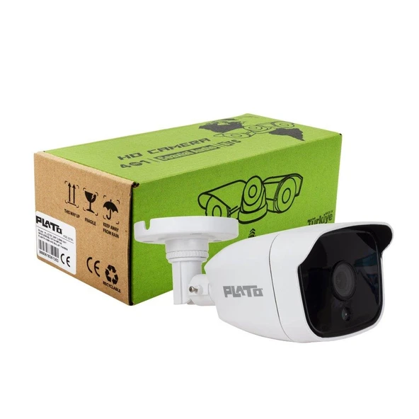Plato PL-22765 2 MP AHD Bullet Kamera Gece Görüşlü Dvr Kayıt Cihazı İçin Güvenlik Kamerası - 5