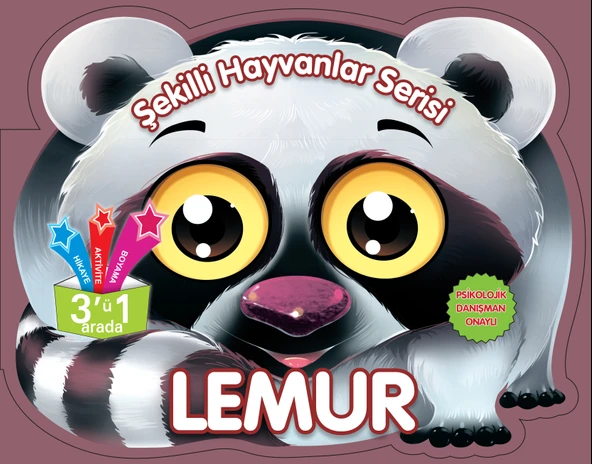 Şekilli Hayvanlar Serisi - Lemur ürün görseli