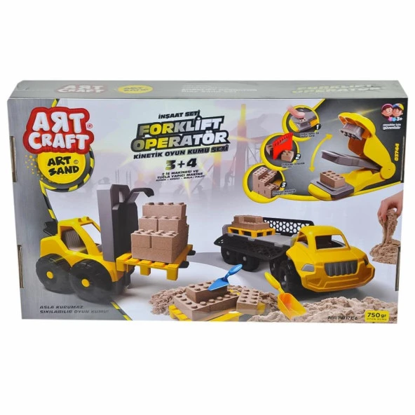 03744 Artstand Forklift Operatör Kum Set - Fen Toys - 4