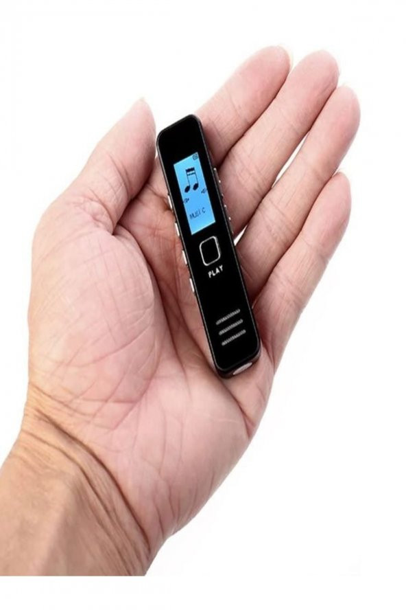 16gb Dijital Ekranlı Ses Kaydedici Kulaklıklı Mini Ses Kayıt Cihazı - 2