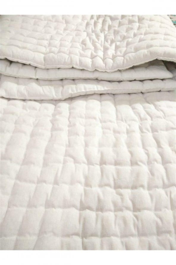 El Dikimi Tek Kişilik Merinos Kuzu Yününden Yorgan 155x215 cm - 2