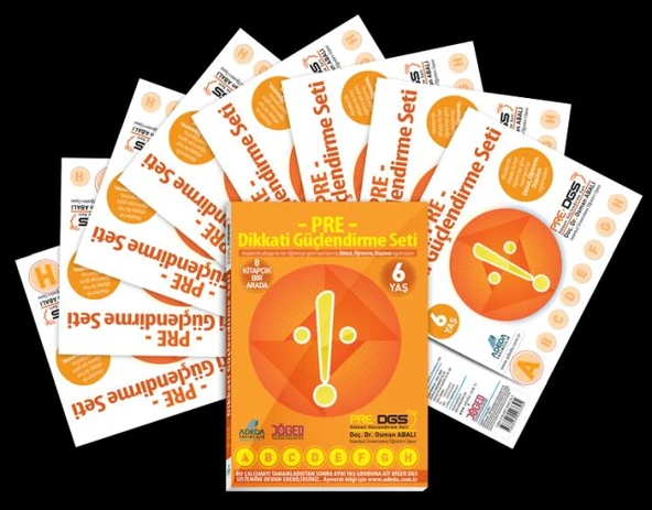 Pre Dikkati Güçlendirme Seti – Anasınıfı – 6 Yaş ürün görseli