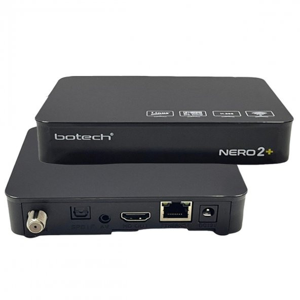 Botech Nero 2+ Plus Dahili Wifi  Full Hd Linux uydu Alıcısı - 2