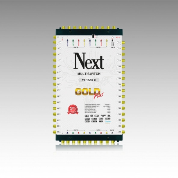 Next 10/32 Sonlu Gold Plus Multiswitch Uydu Santrali - 2