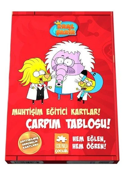 Muhtişim Eğitici Kartlar! - Çarpım Tablosu! ürün görseli