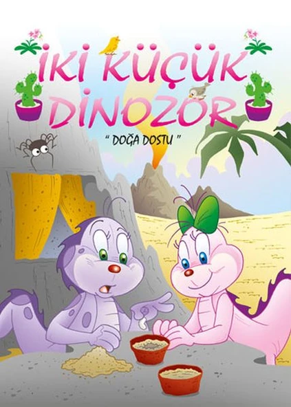 İki Küçük Dinozor - Doğa Dostu ürün görseli