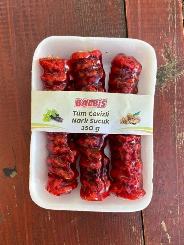 Tüm Cevizli Narlı Sucuk 350 g