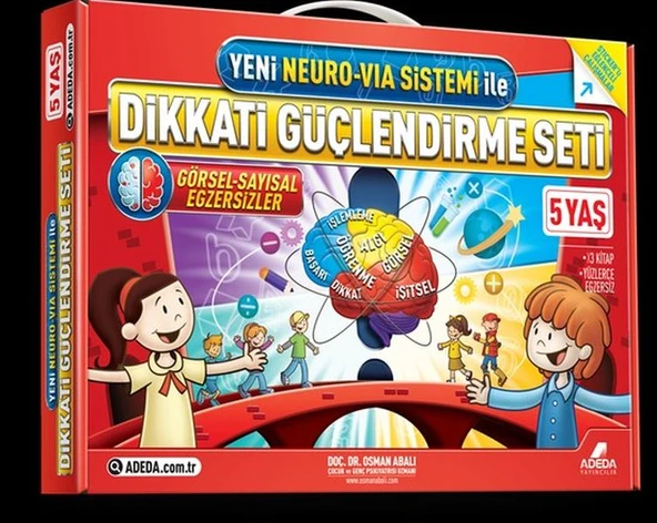 Dikkati Güçlendirme Seti  Anasınıfı – 5 Yaş- Neuro-Via ürün görseli