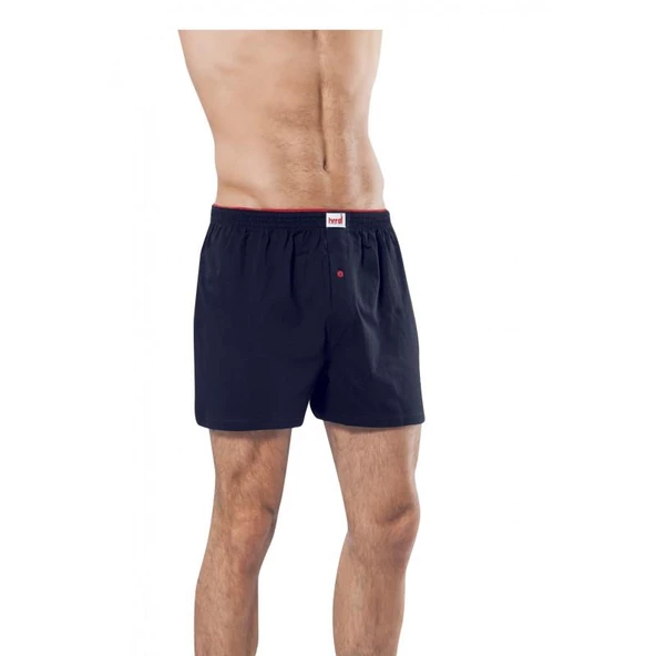 6 lı Paket Hmd Erkek Havlu Bel Boxer Yüzde Yüz Pamuk 305-306 - 2