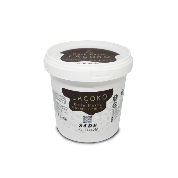 LAÇOKO 2 KG Kova Katkısız,  Vegan, Doğal Hurma Ezmesi  Hurma Dolgusu Hurma Püresi - 3