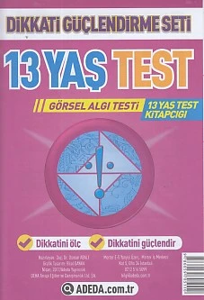 Dikkati Güçlendirme Seti 13 Yaş Test ürün görseli