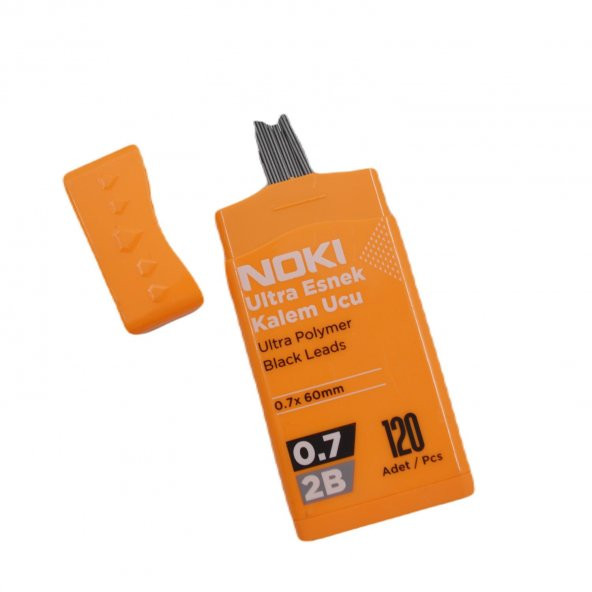 Noki Ultra Esnek 2B 0.7 Kalem Ucu Min 120li Tüp - 2