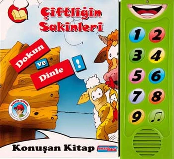 Çiftliğin Sakinleri  Dokun ve Dinle Konuşan Kitap ürün görseli