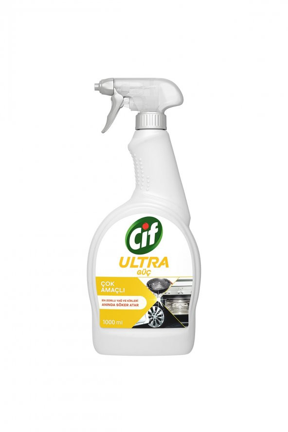 Cif Ultra Güç Çok Amaçlı Yüzey Temizleyici Sprey 1 lt - 2