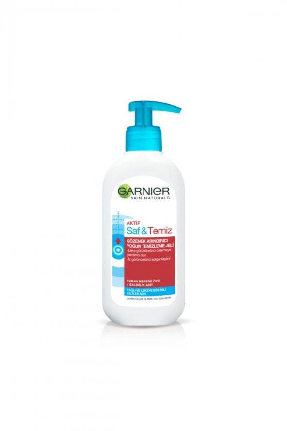 Garnier Aktif Saf & Temiz Yüz Temizleme Jeli 200ml - 1