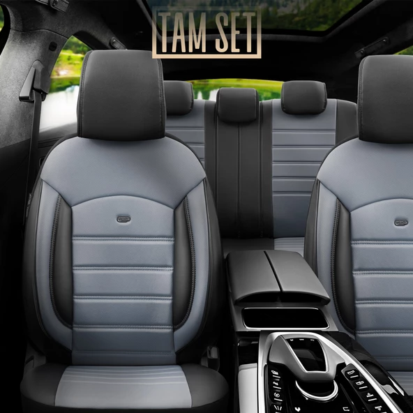 Otom Inspire Design Universal Seat Cover Füme-Siyah - 2