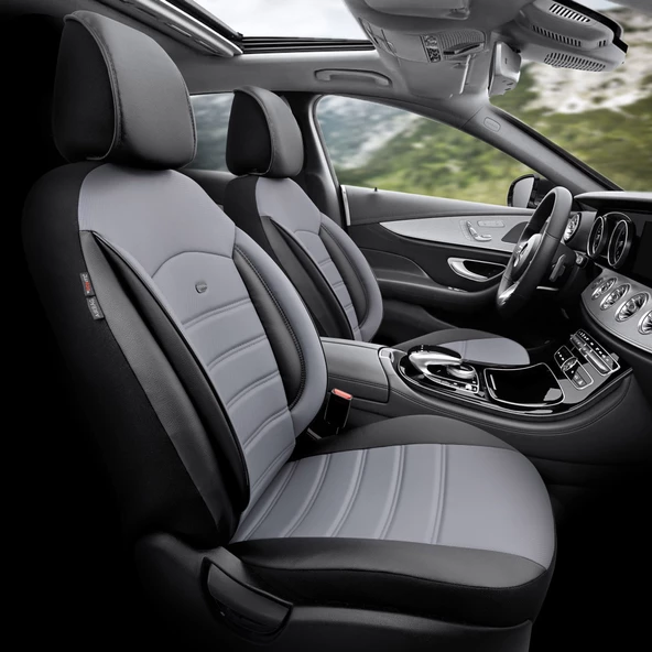 Otom Inspire Design Universal Seat Cover Füme-Siyah