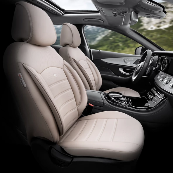 Otom Inspire Design Universal Seat Cover Bej