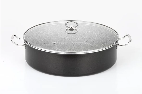 Altınbaşak Mega Granit 32cm Karnıyarık Tencere