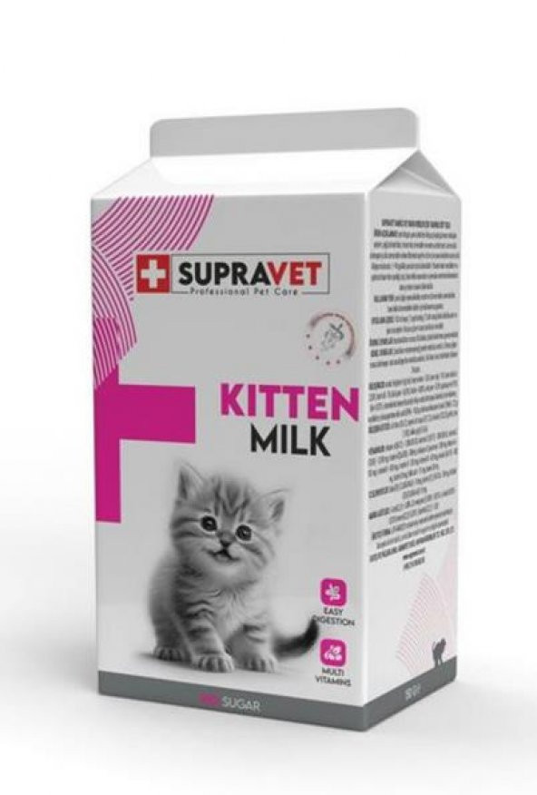 Supravet Hamile Ve Yavru Kediler İçin Taurinli Süt Tozu 150 Gr