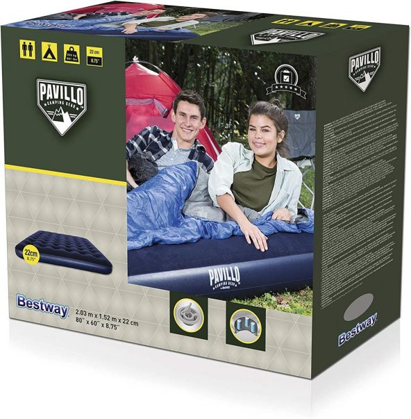 Pavillo Hava yatağı "Blue Horizon" Double XL Yatak