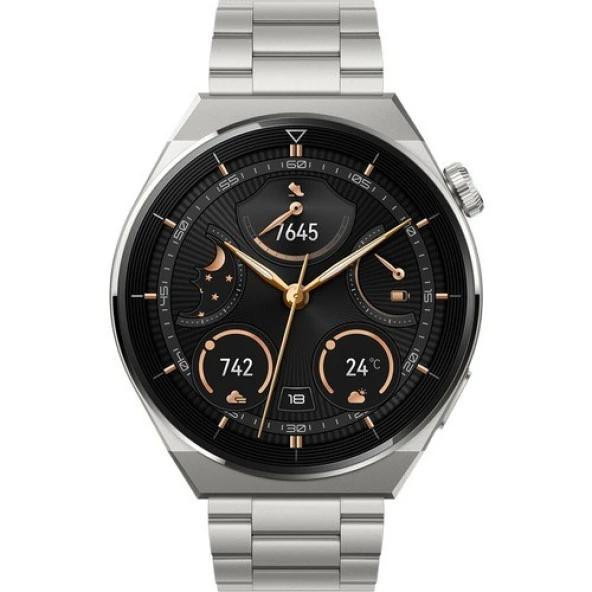 Huawei Watch GT 3 Pro 46mm Titanium Titanyum Akıllı Saat