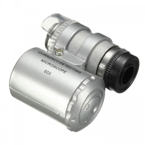 IPhone5 için Uyumlu Kapaklı Lens Mikroskop Taşınabilir Mini Cep Boyutu LED Mikroskop - 4