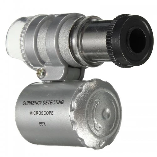 IPhone5 için Uyumlu Kapaklı Lens Mikroskop Taşınabilir Mini Cep Boyutu LED Mikroskop - 6
