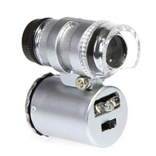 Mini Mikroskop 60x ( Kuyumcu,Antikacılar vb İçin ) - 3