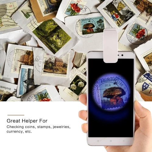 Evrensel Led Işıklı Mini Cep Mikroskobu ( Tüm kameralı telefonlar için ) - 2