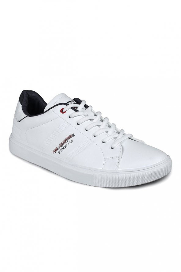Jump Erkek Spor Ayakkabı Günlük Yürüyüş Beyaz 26611 - 5