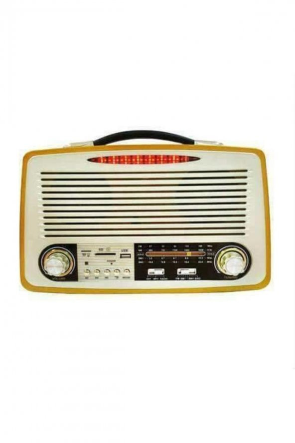 Kemai Md-1700bt Nostalji Radyo Şarjlı Bluetooth Fm Radyo Usb Sd