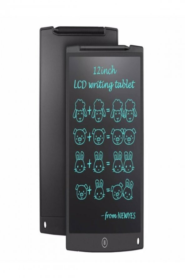 12" Büyük Boy Dijital Yazı Tahtası Grafik Çizim Tableti 12 Inç Lcd Çocuk Tablet