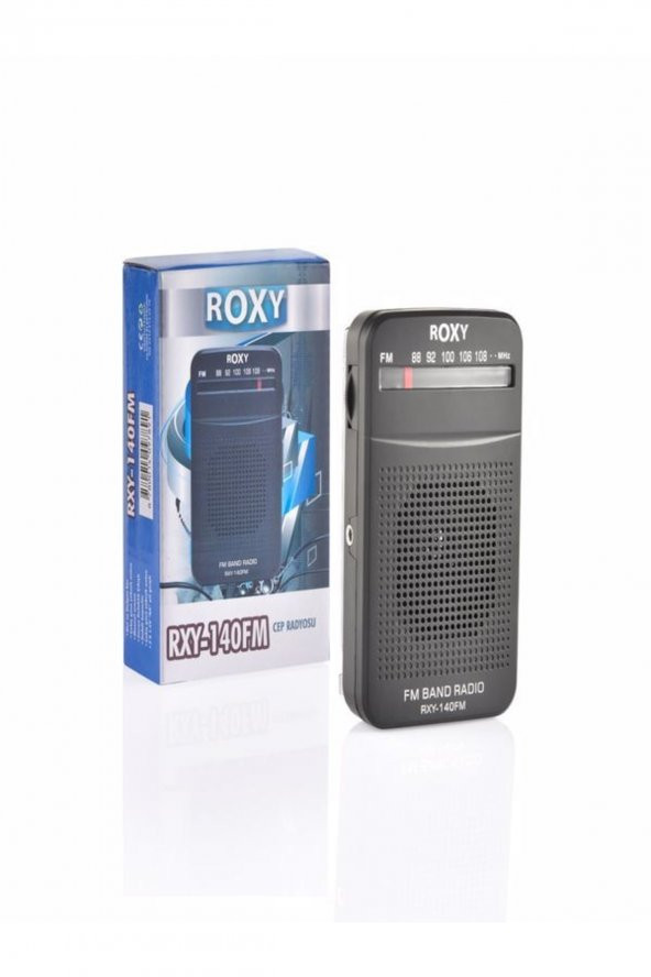 Rxy-140fm Cep Radyosu - Deprem Çantasına Uygun Taşınabilir Radyo