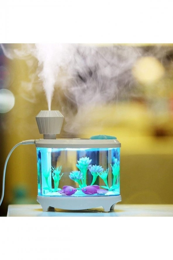 Ultrasonik Akvaryum Model Mini Buhar Makinesi Bebek Odası Nemlendirici