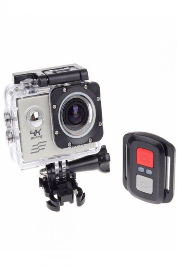 Kask Kamerası 170 Derece 16mp 4k Ultra Hd Wifi Aksiyon Kamerası Kumandalı Kamera