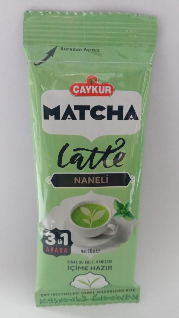 Matcha Latte Naneli 3Ü1 ARADA 10 GR