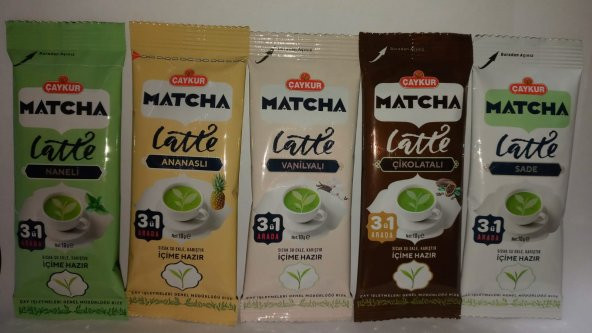 Matcha Latte  3Ü1 ARADA Bütün Çeşitleri 10 GR X 5
