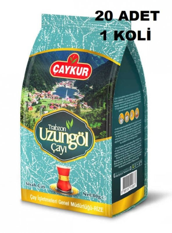 UZUNGÖL ELEKALTI  1 KOLİ 80 GR X 20 ADET