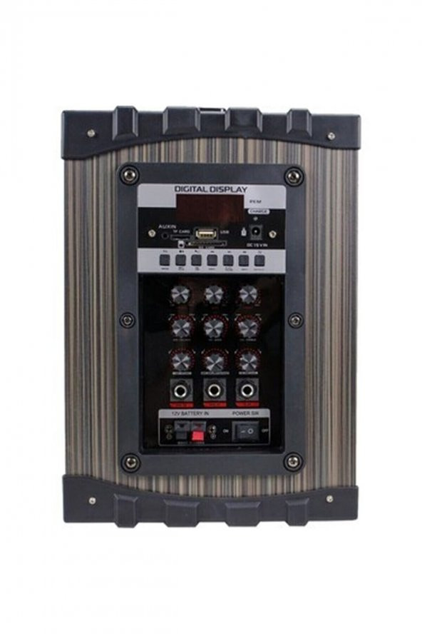 Lt-908 Super Bass Şarjlı Mikrofonlu Hoparlör Sistemi - 3