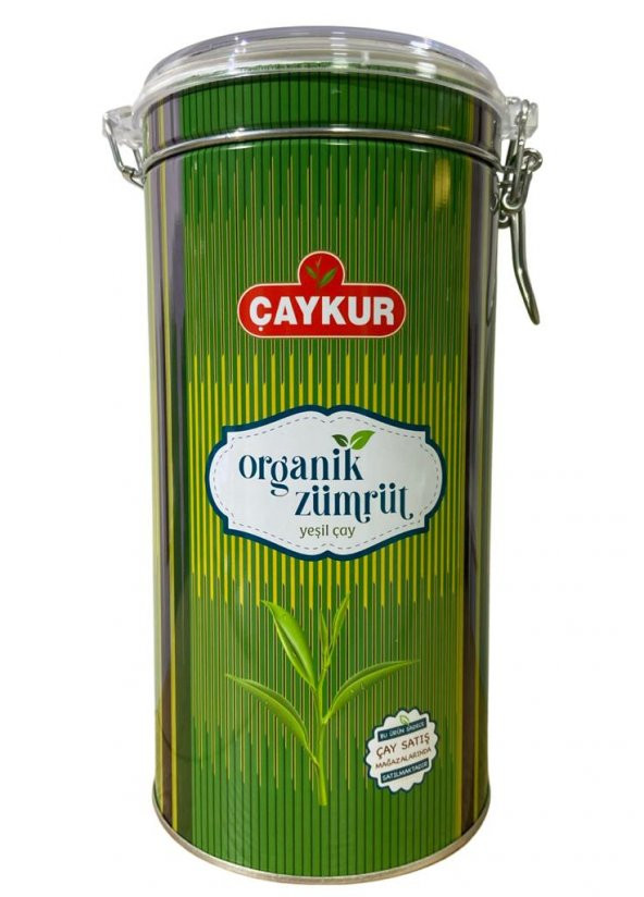 HEDİYELİK ORGANİK ZÜMRÜT YEŞİL ÇAY 200 GR