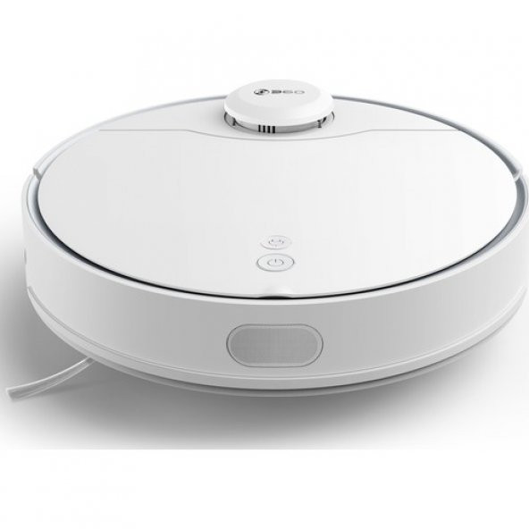 360 S9 Vacuum Mop Cleaner Akıllı Robot Süpürge Beyaz - 2