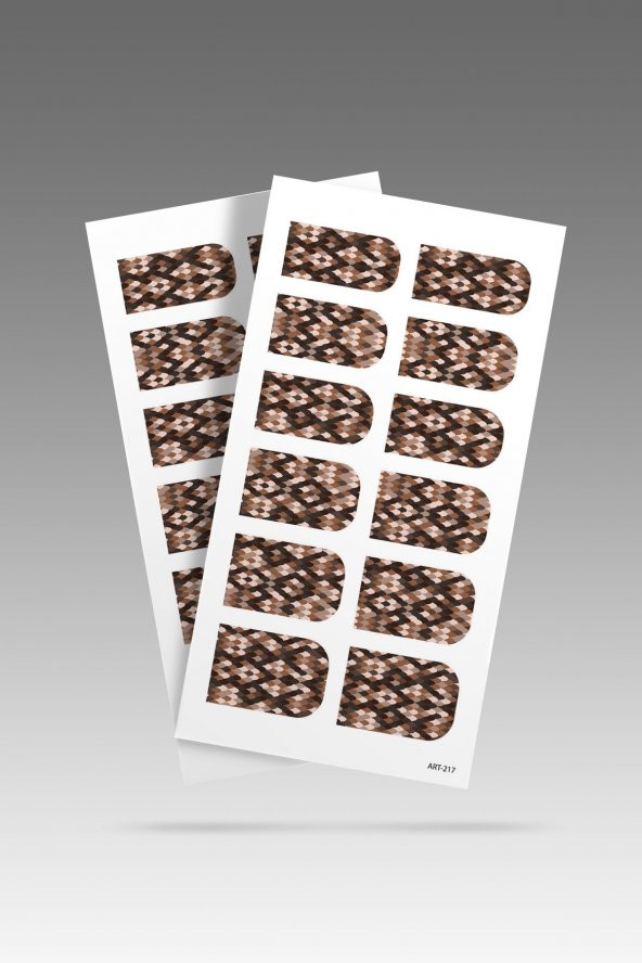 2 Li Yılan Desenli Tırnak Dövmesi, Tırnak Sticker, Nail Tattoo, Nail Art - 2