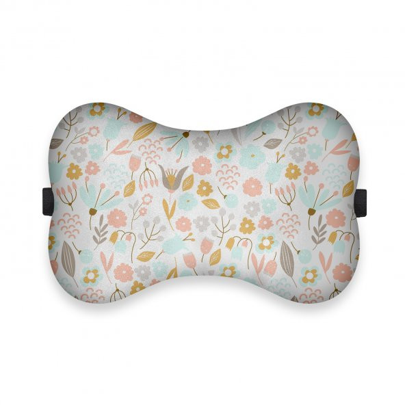 Özel Baskılı Ortopedik Tasarım Oto Seyehat Boyun Yastığı