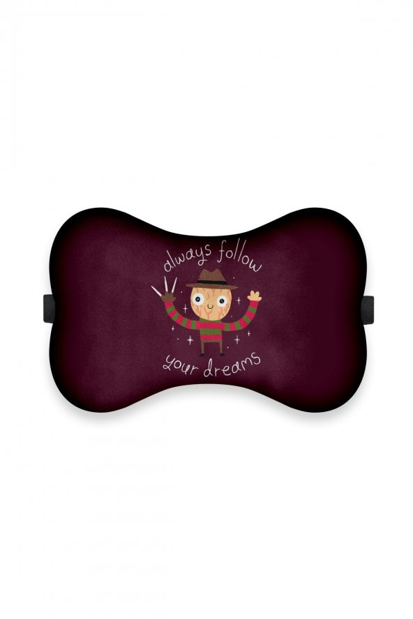 Özel Baskılı Ortopedik Tasarım Oto Seyehat Boyun Yastığı