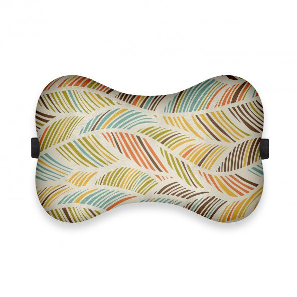 Özel Baskılı Ortopedik Tasarım Oto Seyehat Boyun Yastığı